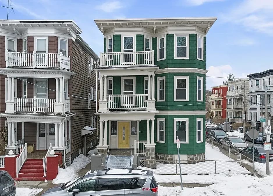 A Blockbridge-financed three-family renovation in Dorchester